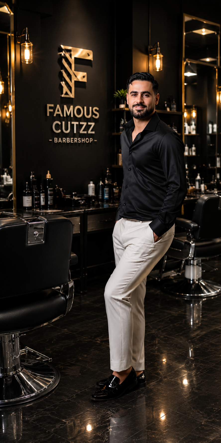 Antonio — Master Barber at Famous Cutzz